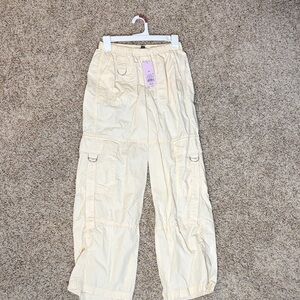 Wild Fable Cream Cargo Pants